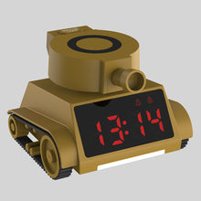Load image into Gallery viewer, Smart Multi-Function Alarm Clock LED Display Tank Children&#39;s Alarm Clock USB Charging
