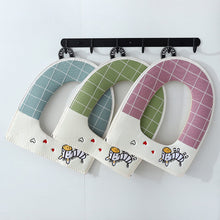 Load image into Gallery viewer, 3pcs soft Toilet Seat Cover Pads Summer Linen Four Seasons     Zipper
