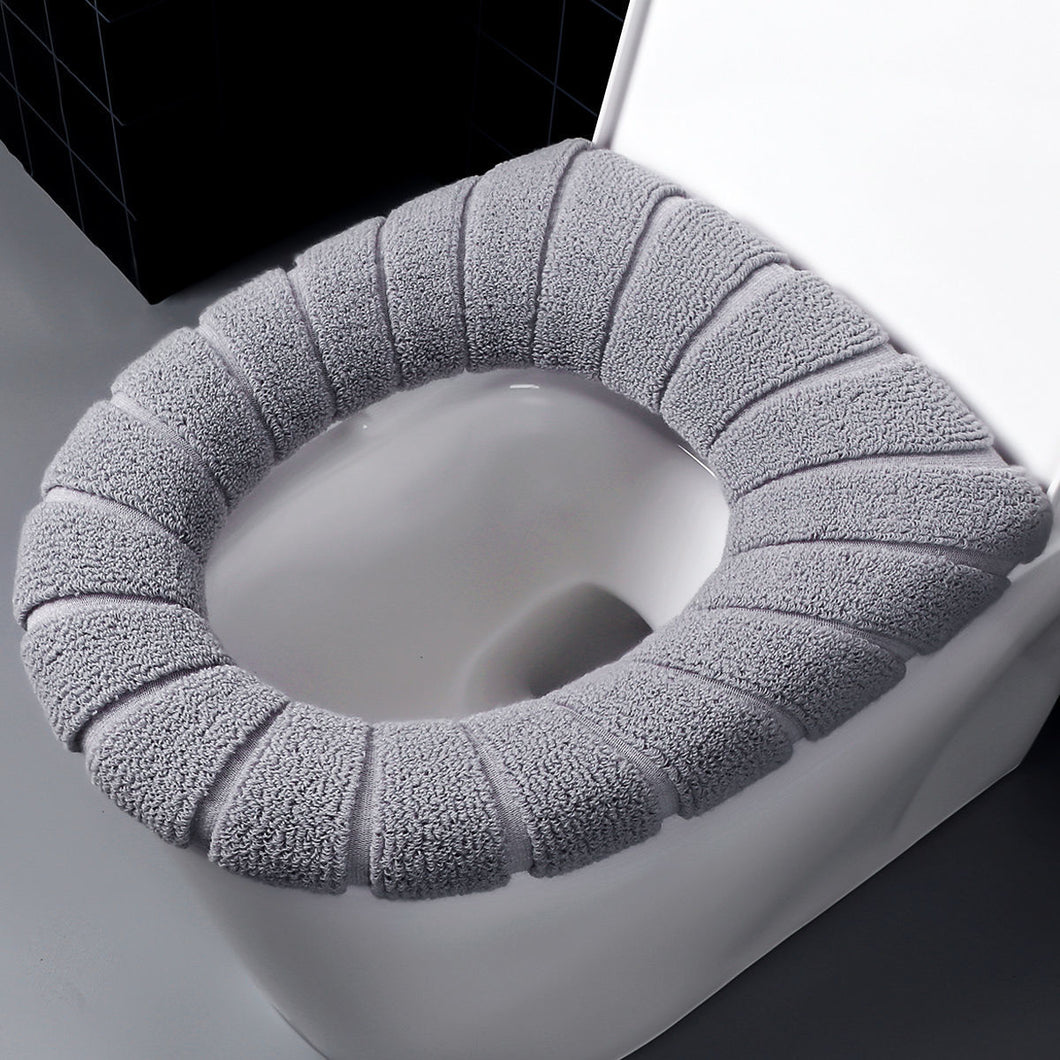 3pcs Thickened Hle Toilet Mat Toilet Seat Cover Toilet Cushion Home Winter