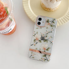 Load image into Gallery viewer, Flower Transparent Phone Case for iPhone 13 Pro/ Pro Max/Mini
