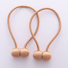 Lade das Bild in den Galerie-Viewer, 20 Colors Headphones Magnetic Buckle Curtain Tied, Non-Perforated Curtains Magnetic Snap
