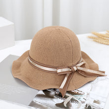 Load image into Gallery viewer, Warm Winter Knit Beanie Hats Spring and Summer Travel Sun Hat Women Sunshade Unisex
