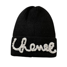 Load image into Gallery viewer, Warm Winter Knit Beanie Hats Korean Style Women's Autumn and Winter Warm Earflaps Slipover Unisex
