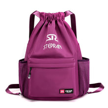 Load image into Gallery viewer, Backpack Folding Gym Bag Training Backpack Drawstring Bag Drawstring Bag Basketball Bag
