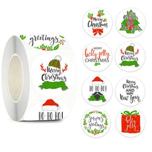 Load image into Gallery viewer, 2x500pcs Christmas Xmas New Design Christmas Tree Merry Christmas Christmas Gift Sticker Label tape
