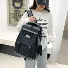 Lade das Bild in den Galerie-Viewer, Backpack Color Matching Large Capacity Men's New  Fashion Simple Travel Leisure Laptop  Junior High School Student Schoolbag
