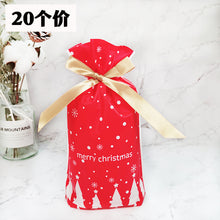 Lade das Bild in den Galerie-Viewer, 2x Halloween Xmas Christmas Gifts Decoration Ribbon Drawstring Bag Gift Candy Grocery Bag
