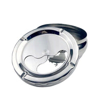 Lade das Bild in den Galerie-Viewer, Ashtray Spot Household Stainless Steel Ash Tray Rotating Windproof Creative  Lid Ashtray
