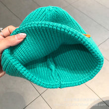 Load image into Gallery viewer, Warm Winter Knit Beanie Hats Fashion Trendy Cap Children Korean Style Curl Unisex
