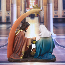 Lade das Bild in den Galerie-Viewer, 15*12.3 * 6.6cm Catholic Gospel Religious Ornament Resin Statue Ornaments
