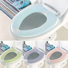Load image into Gallery viewer, 3pcs Toilet Mat  Warm Toilet Seat Cover Household Autumn  Winter Toilet Washer
