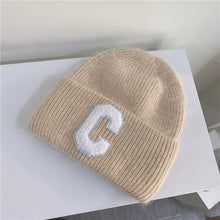 Load image into Gallery viewer, Warm Winter Knit Beanie Hats Simple Autumn and Winter Women's All-Match Toe Cap Unisex
