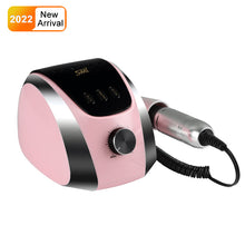 Load image into Gallery viewer, 35000 Rpm Desktop Nail Polishing Machine Low Noise Nail Piercing Device Polishing Nail Polisher
