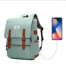 Lade das Bild in den Galerie-Viewer, Backpack Laptop Bag Schoolgirl's Schoolbag Outdoor Casual Travel Bag
