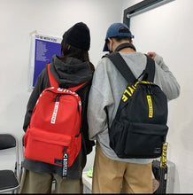 Lade das Bild in den Galerie-Viewer, Backpack Word Campus Middle School Students Mori Style Harajuku  Trendy Travel Men Women s shoulder bag
