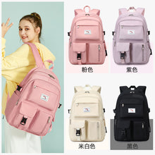 Lade das Bild in den Galerie-Viewer, Backpack Women's Large Capacity Light Soft Style Carrying  Fashion
