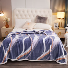 Lade das Bild in den Galerie-Viewer, Cloud Blanket Flannel Stepping into Foreign Trade Blanket Mink Fur Fabric Blanket Coral Fleece Nap Blanket
