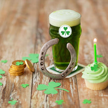 Lade das Bild in den Galerie-Viewer, 2x500pcs Christmas Xmas 2x500pcs Christmas Xmas St. Patrick&#39;s Day Irish Four-Leaf Clover Envelope Gift Packaging Bag Decorative Stickers tape
