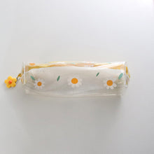 Lade das Bild in den Galerie-Viewer, 20 * 6cm Cute Simple Transparent PVC Printing Pencil Case Pencil Bag Pencil Case for Student Girl
