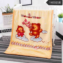 Lade das Bild in den Galerie-Viewer, Children's Cloud Blanket Double-Layer Thickened Cartoon Children's Blanket Cartoon Babies' Woolen Blanket
