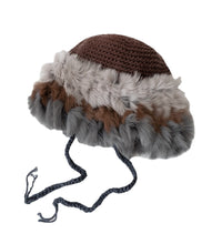 Load image into Gallery viewer, Warm Winter Knit Beanie Hats Thickened Autumn and Winter Women Real Rabbit Wool Fur Toe Cap Warm Unisex
