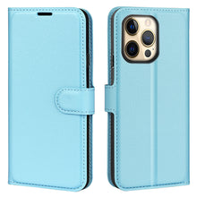 Load image into Gallery viewer, 9-Color Leather Flip Phone Case for iPhone 13

