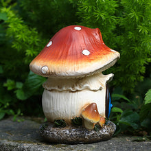 Load image into Gallery viewer, 11cm Elf Mushroom House for Garden Courtyard Decoration Resin Statue Decoration
