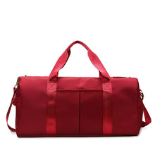 Lade das Bild in den Galerie-Viewer, Backpack Men Swimming Training   sports  Trendy Portable Crossbody travel  Cylinder Basketball shoulder bag
