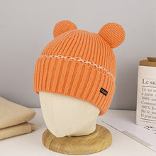 Lade das Bild in den Galerie-Viewer, Warm Winter Knit Beanie Hats Autumn New Mickey Ear Wool Retro Japanese Unisex
