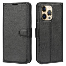 Load image into Gallery viewer, 9-Color Leather Flip Phone Case for iPhone 13
