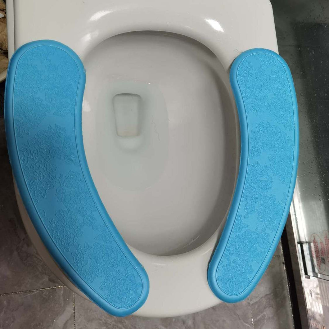 3pcs Toilet Seat Cover Pads Thicker Paste Eva   Washable Comfortable    Waterproof