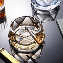 Load image into Gallery viewer, Ashtray Hexagonal Diamond Household Living Room  Glass  Office Hotel Ashtray
