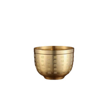 Load image into Gallery viewer, Ashtray Brass Laser Engraving Baifu Font Study Living Room Decoration Home Ashtray
