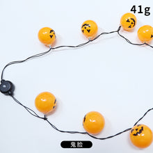 Lade das Bild in den Galerie-Viewer, 2x Halloween Xmas Christmas Gifts Decoration2022 New Lighting Chain Bat Necklace
