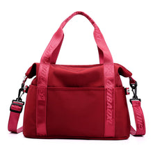 Lade das Bild in den Galerie-Viewer, Casual Nylon Oxford Cloth Shoulder Crossbody Handbag Can Cover Trolley Bag
