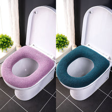 Load image into Gallery viewer, 3pcs Toilet Cushion Type Winter Thickened Toilet Pad Square Household Toilet Cushion
