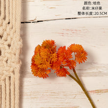 Load image into Gallery viewer, 3PCs Hydrangea Fruit Soft Glue Aglaia Fruit Artificial Flower Plants Home Decoration Wedding Bouquet
