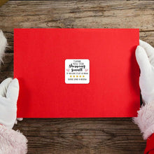 Load image into Gallery viewer, 2x500pcs Christmas Xmas Square Thank You for Shopping Small Sticker Label tape
