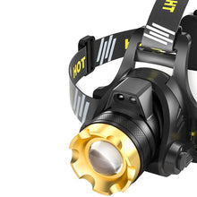 Load image into Gallery viewer, Head Light Strong Light Led USB Charging Multifunctional Induction Zoom Waterproof Portable
