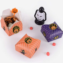 Lade das Bild in den Galerie-Viewer, 2 Rolls 1000pcs Halloween Pumpkin Expression Sticker Adhesive Gift Sealing Paste
