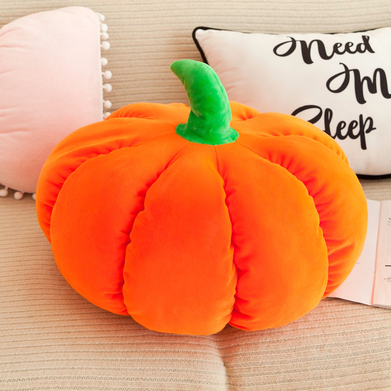 2x Halloween Xmas Christmas Gifts Decoration Soft Pumpkin Pillow Vegetable Plush Toy