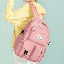 Lade das Bild in den Galerie-Viewer, Backpack Women's Large Capacity Light Soft Style Carrying  Fashion
