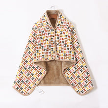 Load image into Gallery viewer, Moisture Absorption Heating and Warm-Keeping Blanket Lunch Break Leg Covering Blanket Small Blanket Lazy Button Blanket
