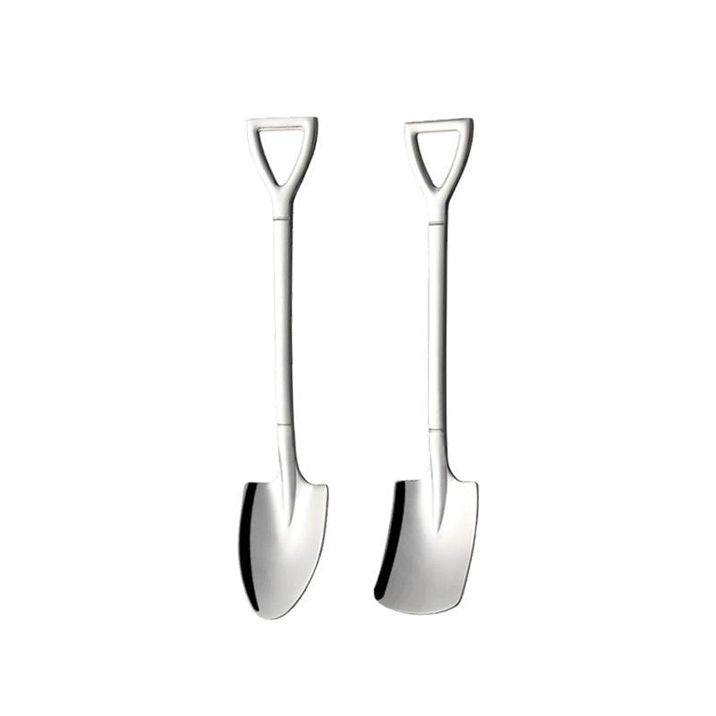 304 Stainless Steel Flatware Sets 2PCs Watermelon Spoon Shovel Spoon Ice Cream Dessert Spoon