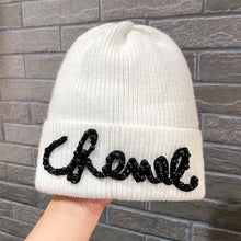 Load image into Gallery viewer, Warm Winter Knit Beanie Hats Korean Style Women's Autumn and Winter Warm Earflaps Slipover Unisex
