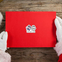 Load image into Gallery viewer, 2x500pcs Christmas Xmas Oh Happy Day Your Order Is Here Pig Special-Shaped Stickers tape
