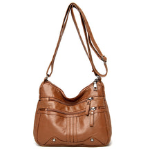 Load image into Gallery viewer, Backpack Shoulder Messenger   for Middle-Aged Casual Ladies   Multi-Compartment Women shoulder bag
