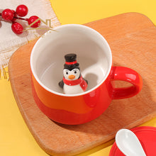 Load image into Gallery viewer, Xmax Christmas Cup Gift Three-Dimensional Animal Coffee Cute Mark Ceramic
