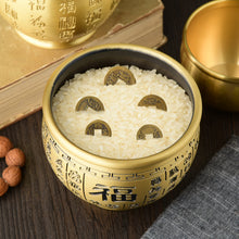 Lade das Bild in den Galerie-Viewer, Ashtray Rice Pot Cornucopia Fortune Pot Desktop Small Copper Ornaments  Copper Ashtray
