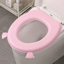 Load image into Gallery viewer, 3pcs Toilet Seat Cover Pads Eva Sticky    Pad O-Type Thicker Waterproof Adhesive Washable
